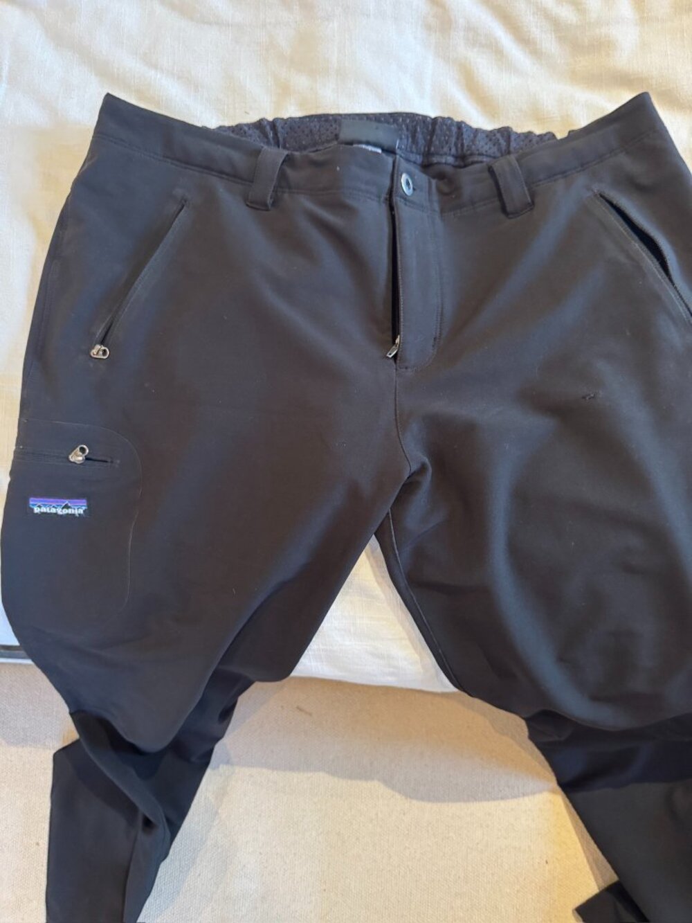 Patagonia Women's Soft Shell Pants XL Black - Picture 2 of 7